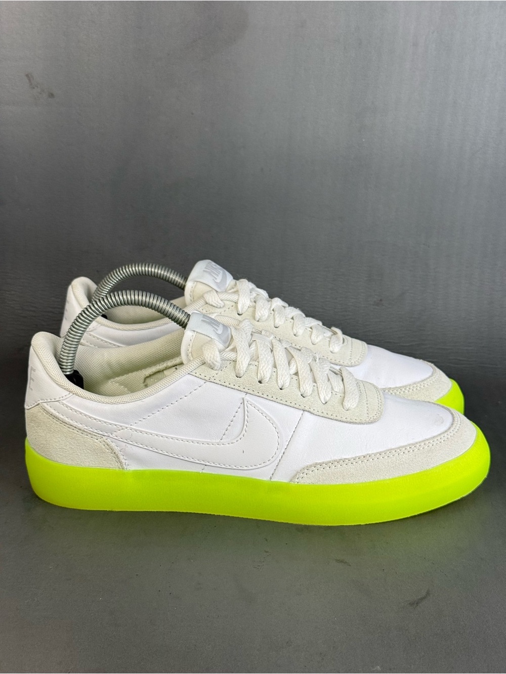 Nike Killshot 2 "White/Volt/Photon Dust" athletic sneaker shoes womens size 9
